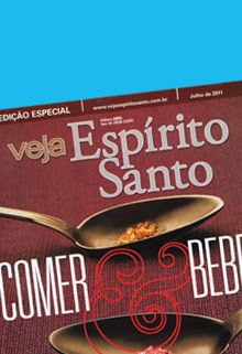 Suco Bagaço na Revista Veja - Espírito Santo - Edição Comer e Beber 2011/2012